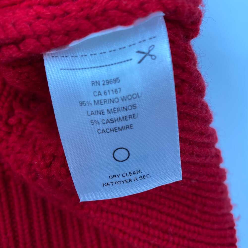 Pendleton Red Wool Cashmere Pullover Crew Neck | … - image 4